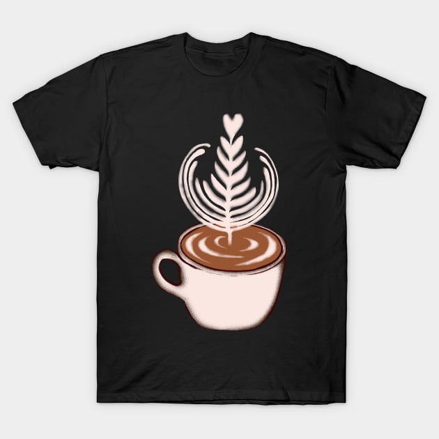 Latte Plant T-Shirt by kookylove